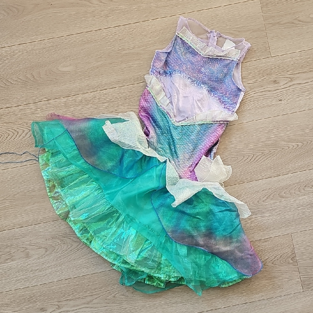 Disney The Little Mermaid Ariel‎ Princess Dress, XS Toddler (3-4)